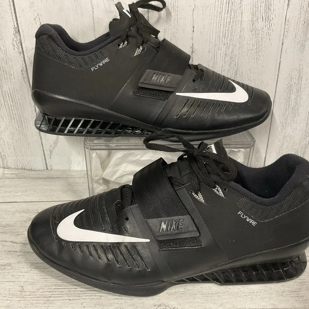 Nike Romaleos 3 Weightlifting Men's Shoes US 12 UK 11‎ EU 46 CM 30 852933-002 - Picture 10 of 10